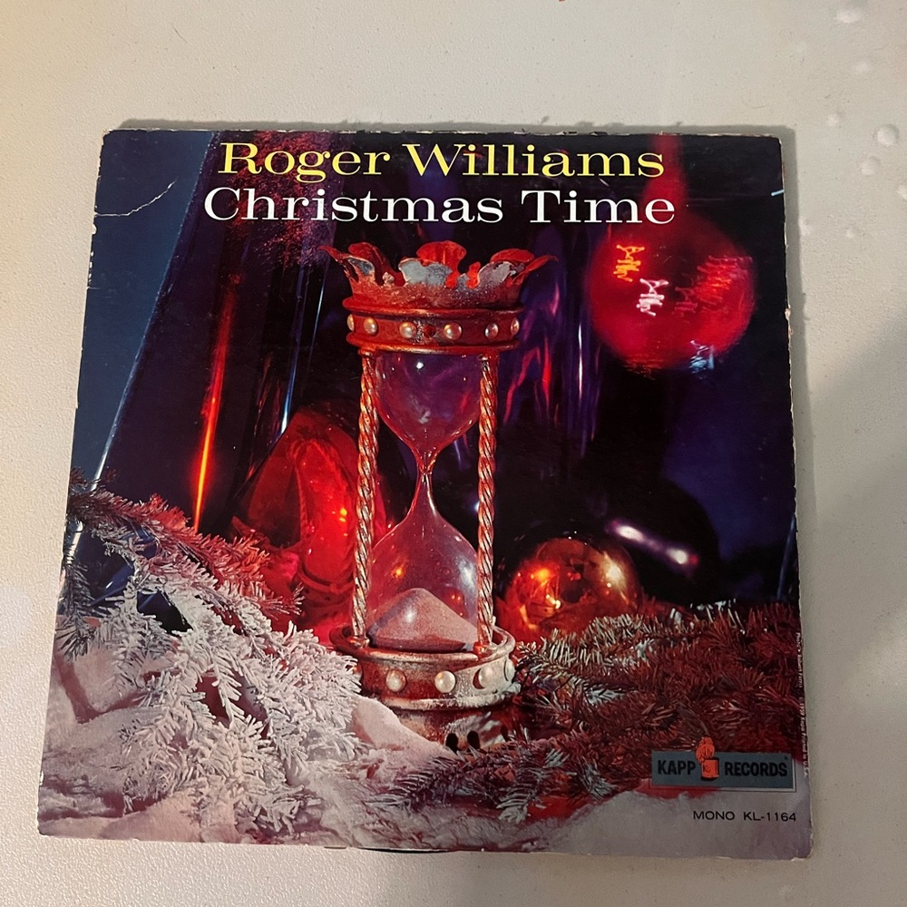 💙 Roger Williams Christmas Time Vinyl Album